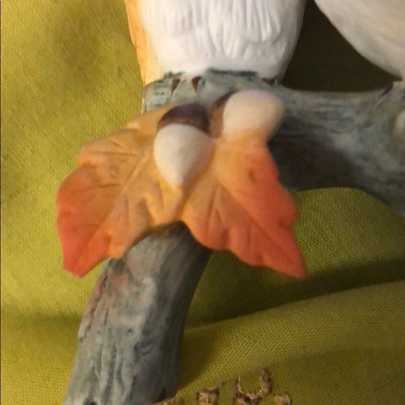 Andrea by Sadek-owl pair porcelain Figurine 1986 - Picture 4 of 5